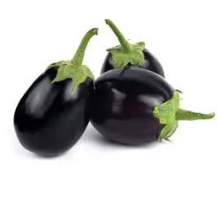 কালো গোল বেগুন ১ কেজি