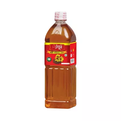 রাঁধুনী খাঁটি সরিষার তেল ১ লিটার